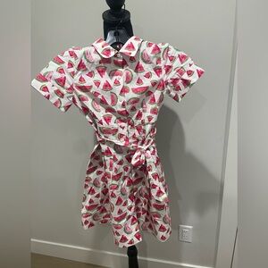Brooks Brothers “Fleece” Watermelon Dress